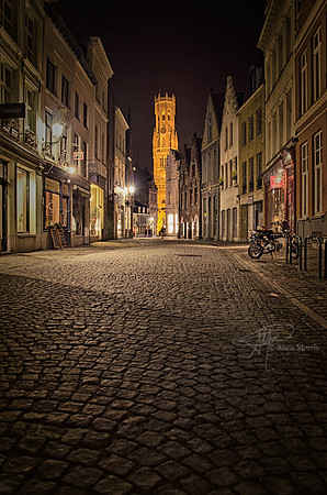 Bruges at night 3
