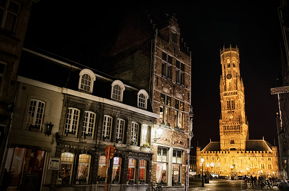Bruges at night 2