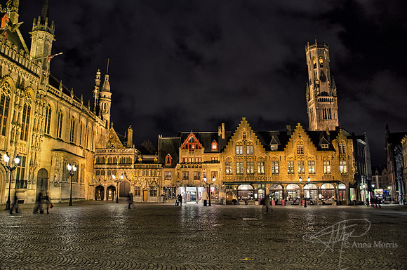 Bruges at night 1