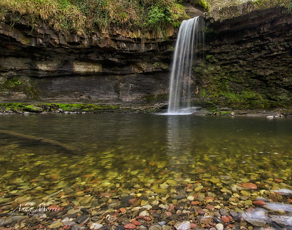 Sgwd Gwladys in Brecon Beacons, Wales