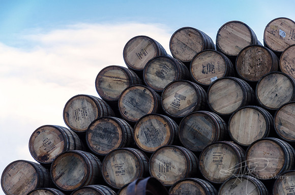 Bourbon Casks at cooperage1