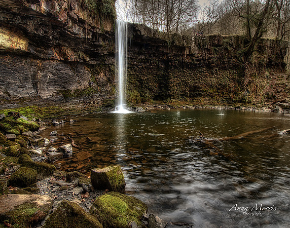 Sgwd Gwladys in Brecon Beacons, Wales
