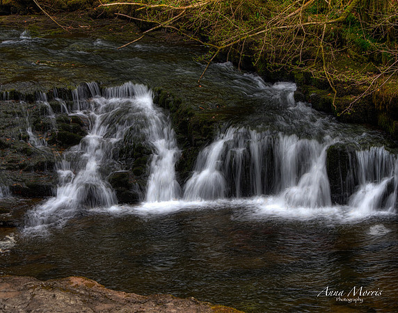 Sgwd y Bedol in Brecon Beacons, Wales