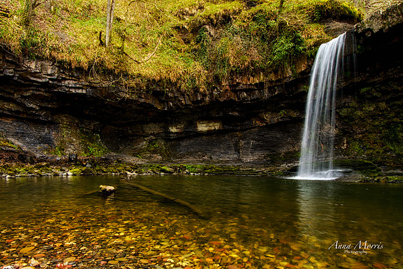 Sgwd Gwladys in Brecon Beacons, Wales