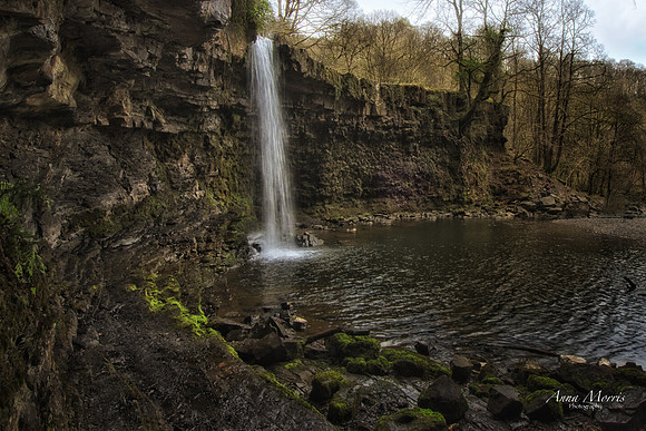 Sgwd Gwladys in Brecon Beacons, Wales