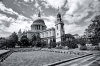 Garden by St Paul's Cathedral - London