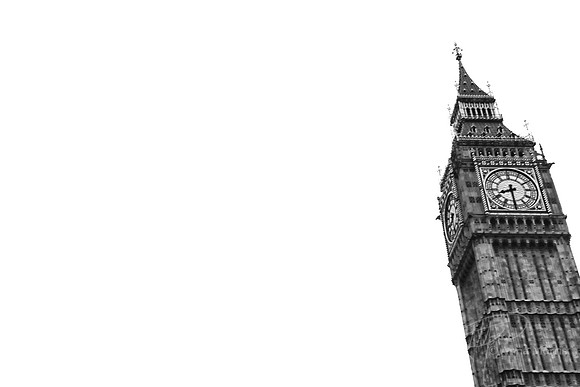 Big Ben in B&W
