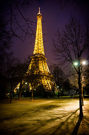 Eiffel Tower at Night