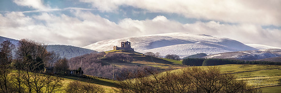Balvenie Castle-Panorma