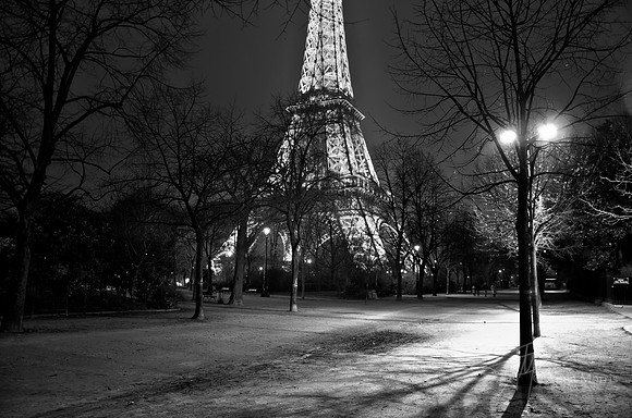 Eiffel Tower at Night